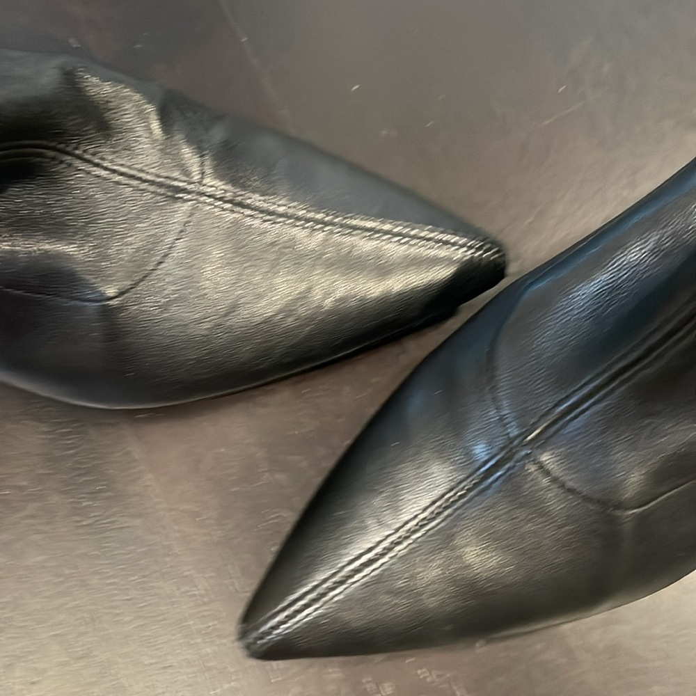 Veronica Beard Black Ankle Boots - Picture 6 of 7